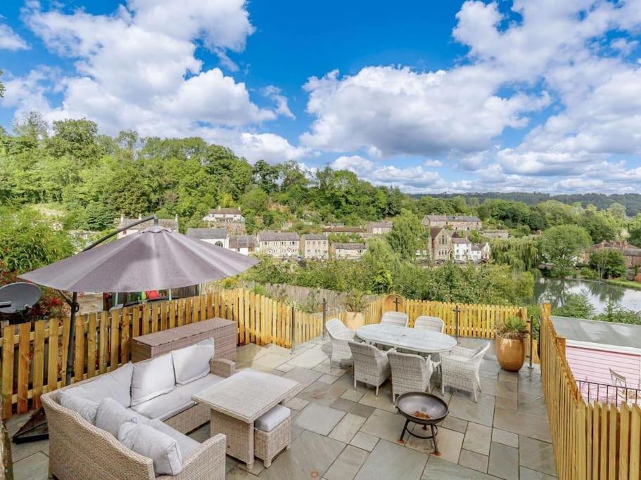 Dawns House Cromford, Peak District, Hot Tub, For 6 - Stunning Views Apartman Kültér fotó