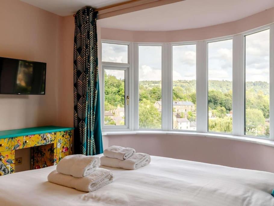 Dawns House Cromford, Peak District, Hot Tub, For 6 - Stunning Views Apartman Kültér fotó